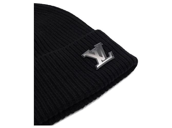 Louis Vuitton Kaschmir-Beanie in Schwarz - Ansicht 3