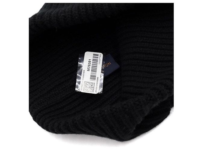 Louis Vuitton Kaschmir-Beanie in Schwarz - Ansicht 5