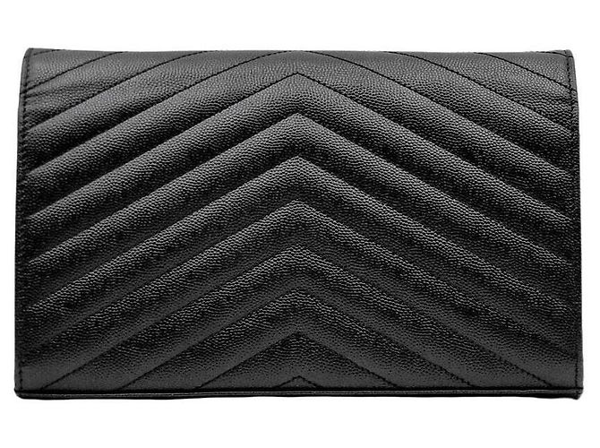 Saint Laurent Crossbody-Tasche mit Monogramm-Kette - Ansicht 2