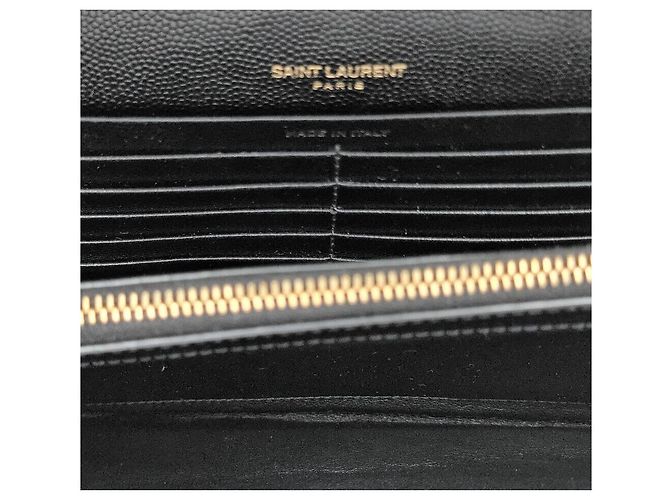 Saint Laurent Crossbody-Tasche mit Monogramm-Kette - Ansicht 7