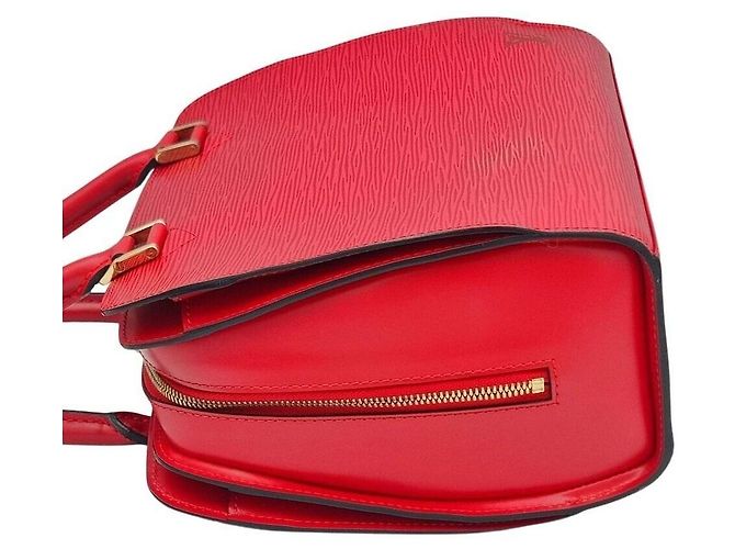 Louis Vuitton Borsa Tote Ponte Neuf Rosso - vista 4