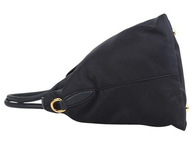 Prada Borsa Tote e a Tracolla in Pelle Saffiano Blu - vista 5