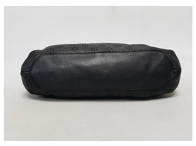 Salvatore Ferragamo Borsa tote a tracolla in pelle nera Nero - vista 4