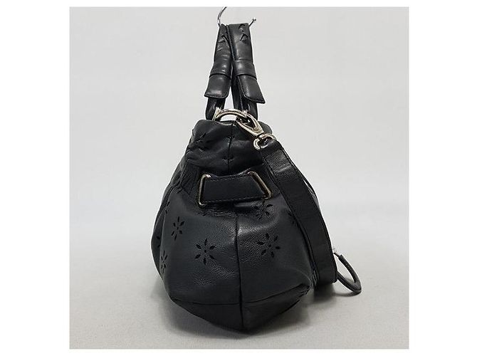 Salvatore Ferragamo Borsa tote a tracolla in pelle nera Nero - vista 6
