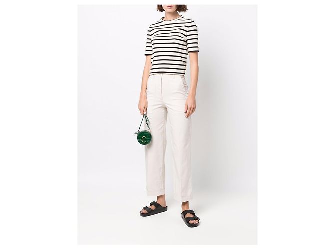 Pantaloni in cotone Moncler da donna Multicolore - vista 3