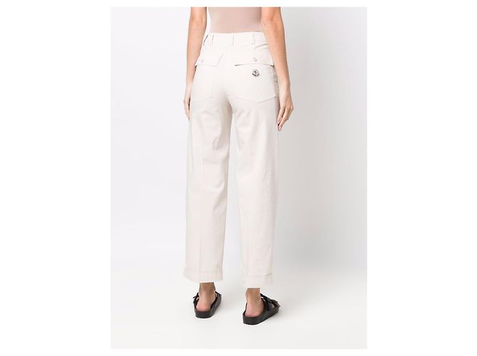 Pantaloni in cotone Moncler da donna Multicolore - vista 5