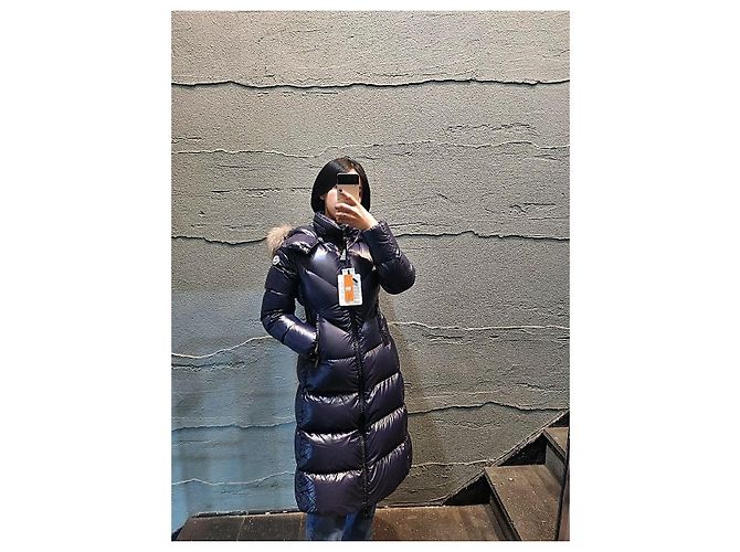 Moncler Ribaful Lederjacke Schwarz - Ansicht 2