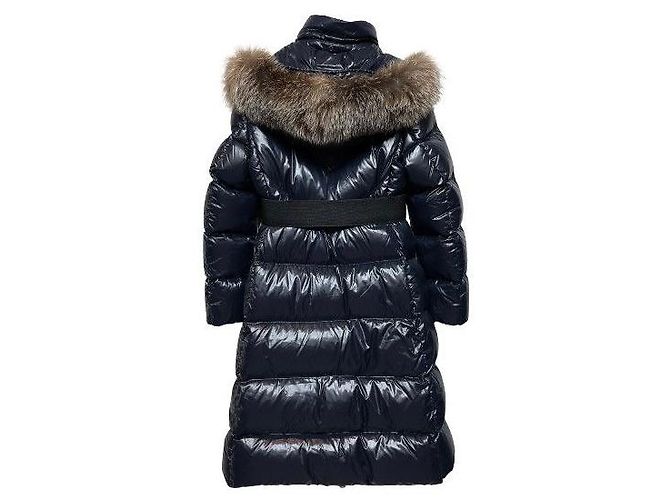 Moncler Ribaful Lederjacke Schwarz - Ansicht 3