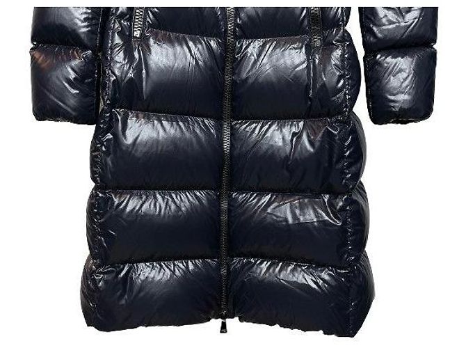 Moncler Ribaful Lederjacke Schwarz - Ansicht 7