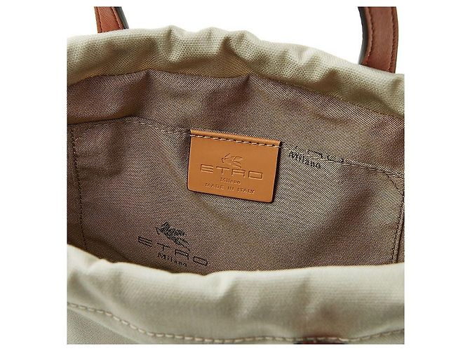 Borsa bucket Etro bianca in tessuto Bianco - vista 10