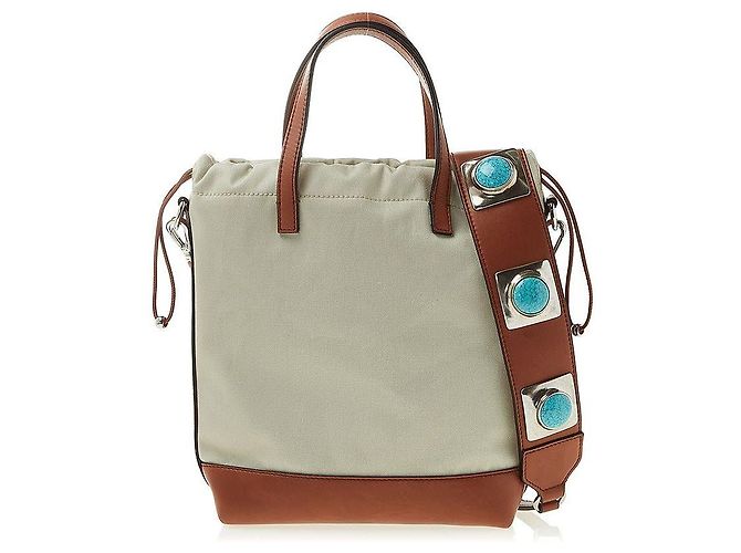Borsa bucket Etro bianca in tessuto Bianco - vista 3