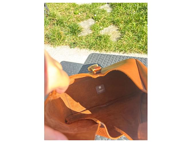 Borsa Givenchy Hobo in pelle marrone - vista 11