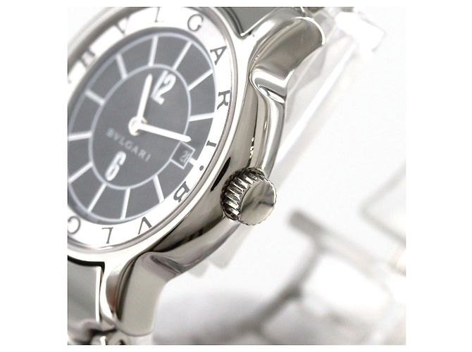 Bulgari Reloj de Cuarzo de Acero Inoxidable Bvlgari Solotempo ST29S ST29BSSD - vista 3