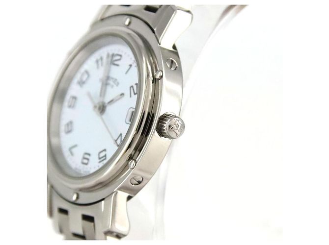 Hermès Reloj Hermes Clipper CL4.210 Stainless Steel Quartz - vista 5