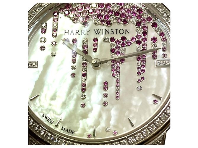 Harry Winston Midnight Diamond Stalactite Uhr - Ansicht 4