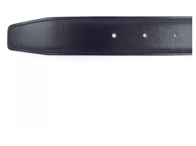 Hermès Hermes H 32mm Wendelgürtel Braun Schwarz - Ansicht 4
