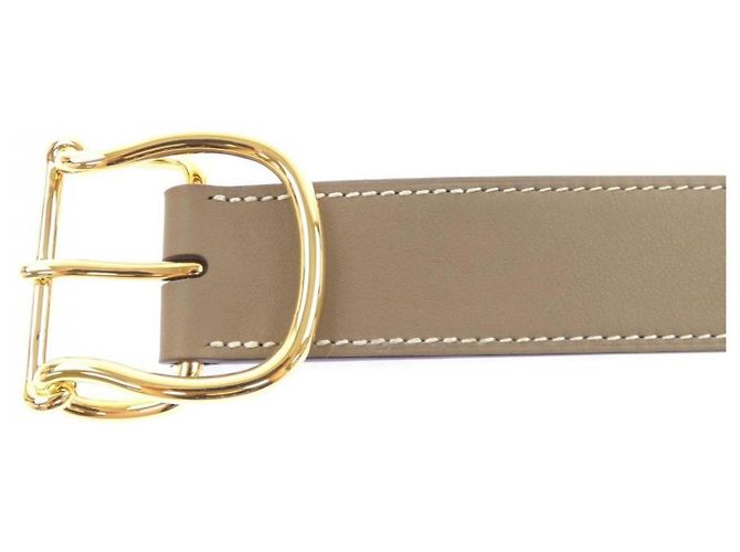 Hermès Hermes SALTO 32mm Gürtel Braun - Ansicht 2