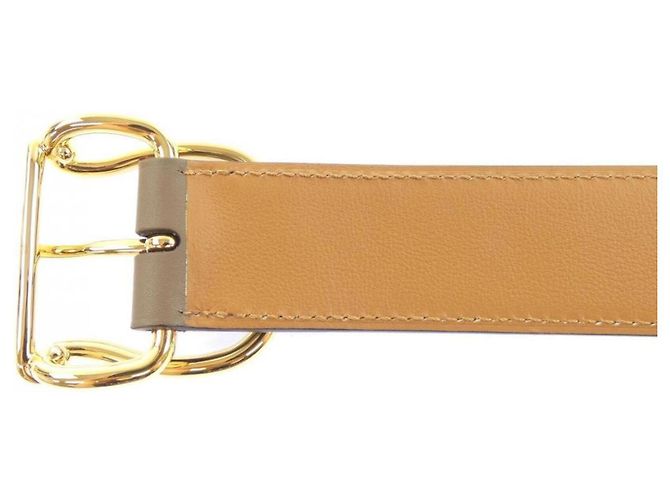 Hermès Hermes SALTO 32mm Gürtel Braun - Ansicht 3