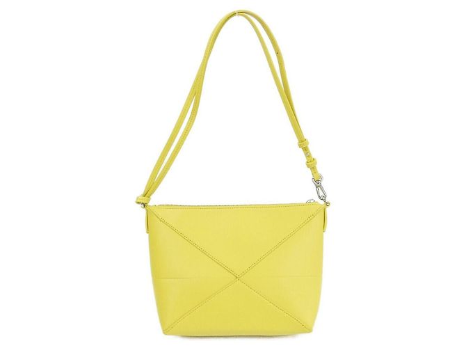 Loewe Puzzle Fold Handtasche Pouch Gelb - Ansicht 2