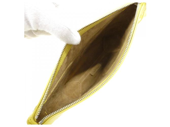 Loewe Puzzle Fold Handtasche Pouch Gelb - Ansicht 8