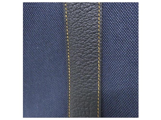 Hermès Borsa a mano Hermes Garden Party Nero Blu - vista 3
