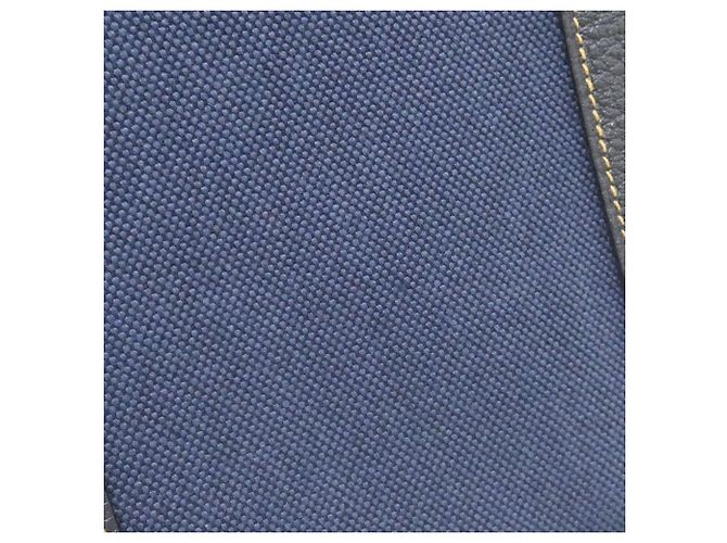 Hermès Borsa a mano Hermes Garden Party Nero Blu - vista 4
