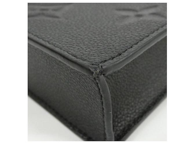 Louis Vuitton Monogram Empreinte Petite Sac Plat Nero - vista 2