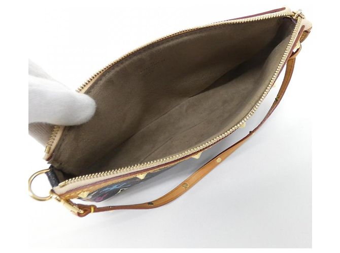 Louis Vuitton Multicolor Pochette Accessoires Nero Multicolore - vista 5