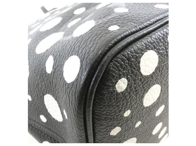 Borsa Louis Vuitton Monogram Empreinte Neverfull MM Nero - vista 2