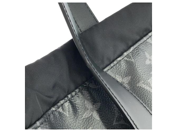 Borsa Louis Vuitton Monogram Eclipse Cabas Light Nero - vista 7