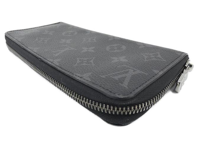 Louis Vuitton Monogram Eclipse Zippy Wallet Black - view 2
