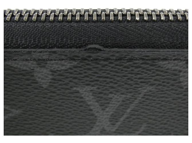 Louis Vuitton Monogram Eclipse Zippy Wallet Black - view 4