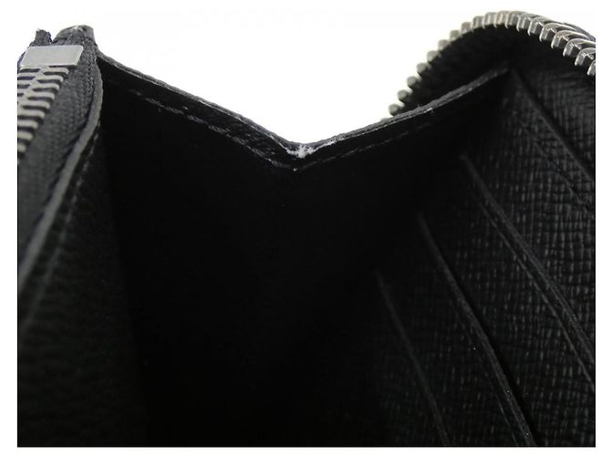Louis Vuitton Monogram Eclipse Zippy Wallet Black - view 7