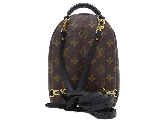 Zaino MINI Palm Springs Monogram Louis Vuitton Marrone - vista 2