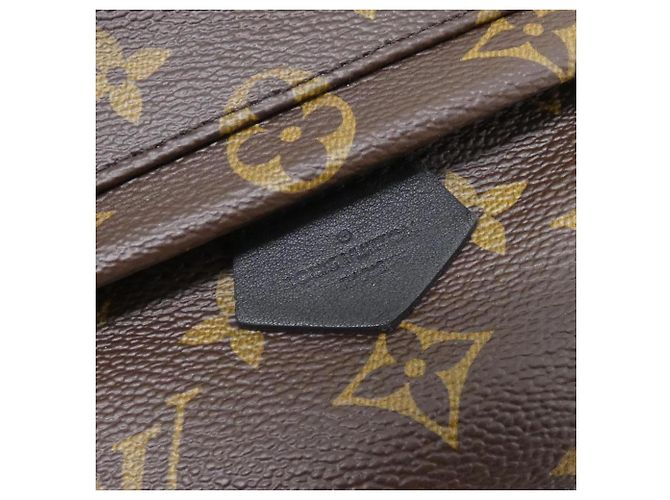 Zaino MINI Palm Springs Monogram Louis Vuitton Marrone - vista 4