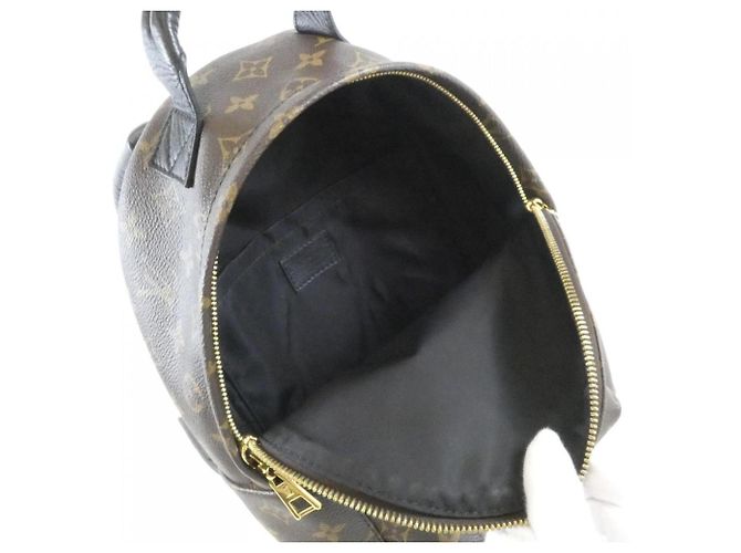 Zaino Louis Vuitton Monogram Palm Springs PM Marrone - vista 10