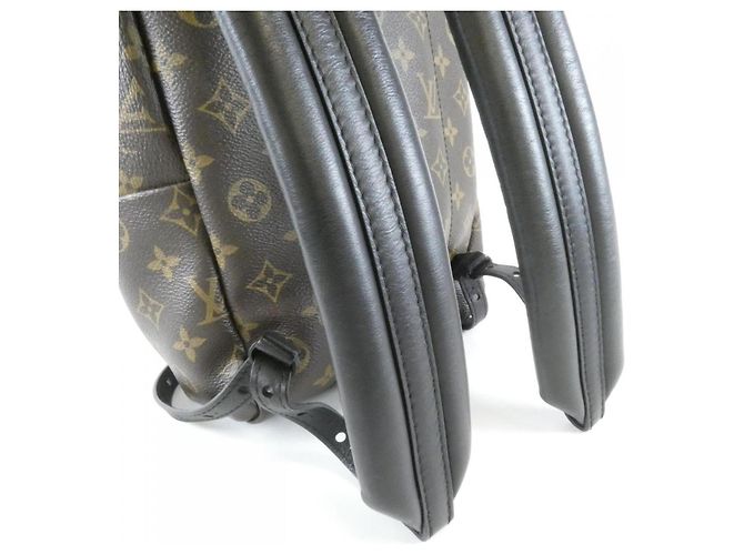Zaino Louis Vuitton Monogram Palm Springs PM Marrone - vista 7