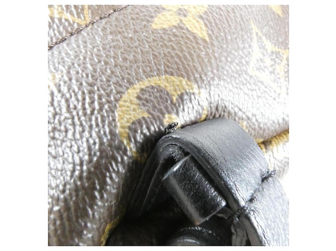 Zaino Louis Vuitton Monogram Palm Springs PM Marrone - vista 8