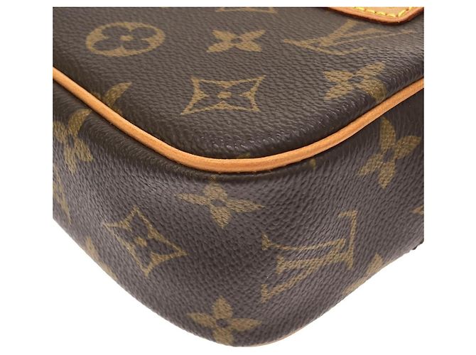 Borsa a tracolla Louis Vuitton Monogram Pochette Cite M51183 Marrone - vista 3