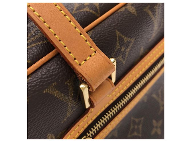 Louis Vuitton Monogram Cite MM Schultertasche Braun - Ansicht 7