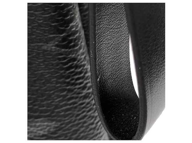 Borsa Louis Vuitton Monogram Eclipse Pochette Voyage Souple Nero - vista 4