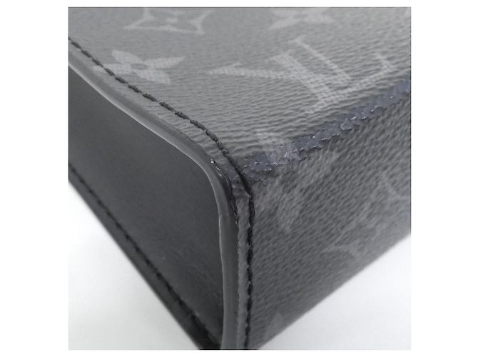 Portafoglio indossabile Louis Vuitton Monogram Eclipse Reverse Gaston Nero - vista 3