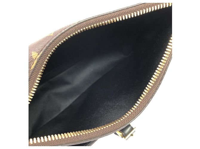 Borsa a tracolla Louis Vuitton Monogram Odeon PM Marrone - vista 8