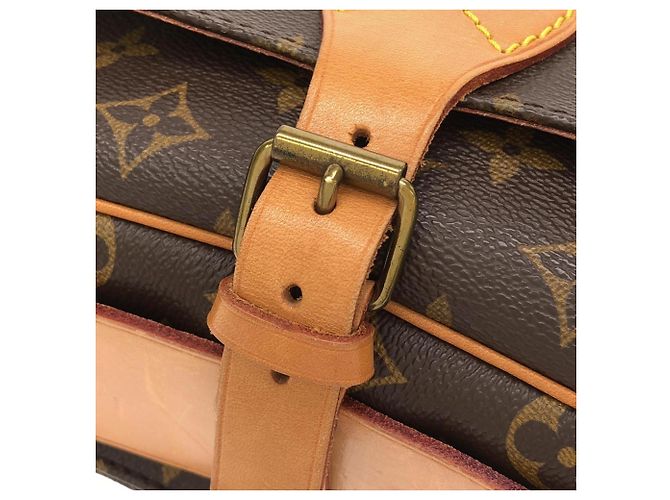 Borsa a tracolla Louis Vuitton Monogram Cartouchiere Marrone - vista 5