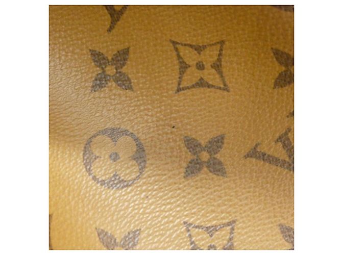 Borsa Louis Vuitton Monogram Giant OnTheGo MM Marrone - vista 4