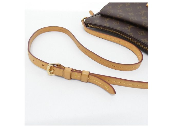 Borsa a tracolla Louis Vuitton Monogram Mabillon Marrone - vista 7