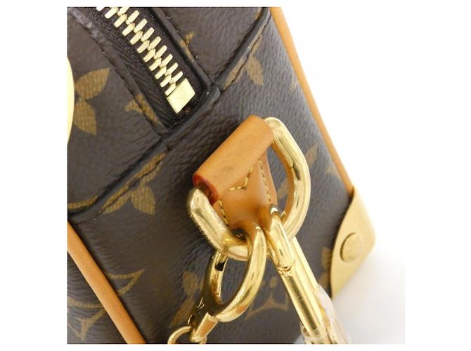Borsa a tracolla Louis Vuitton Monogram Mini Soft Trunk Marrone - vista 5