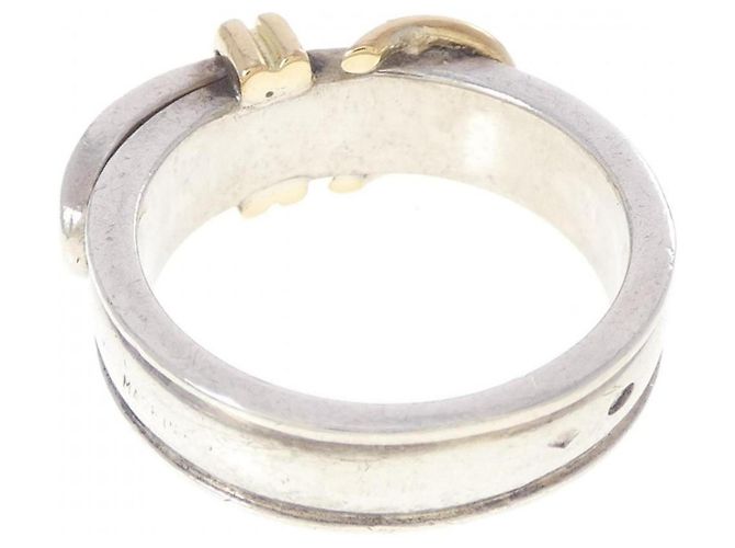 Hermès Hermes 925 Hallmark Bandring Silber - Ansicht 3