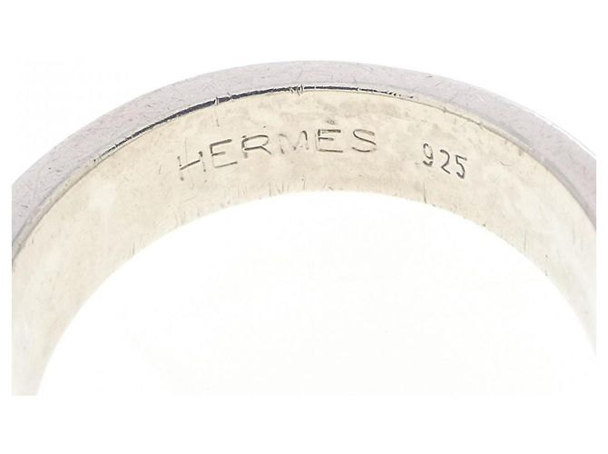Hermès Hermes 925 Hallmark Bandring Silber - Ansicht 4