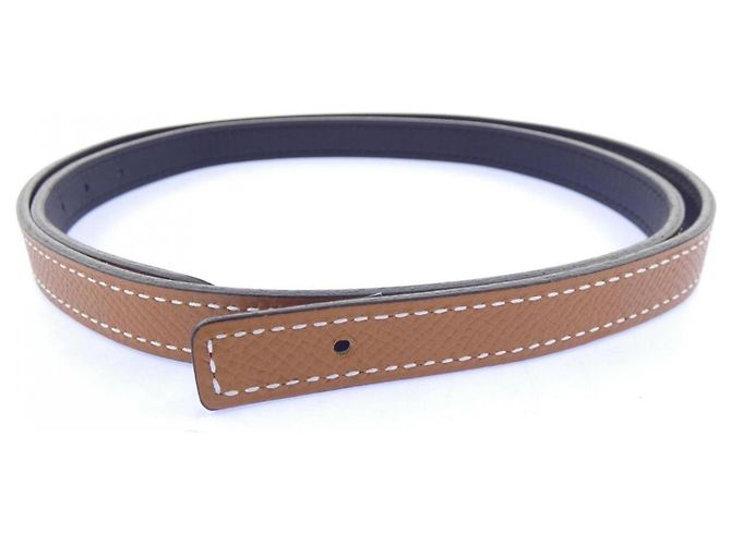 Hermès Cinturón reversible Hermes 13mm Negro - vista 5